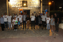 بالصور: مشاركة واسعة في مهرجان افتتاح الحملة الانتخابية لقائمة يافا في مسرح السرايا